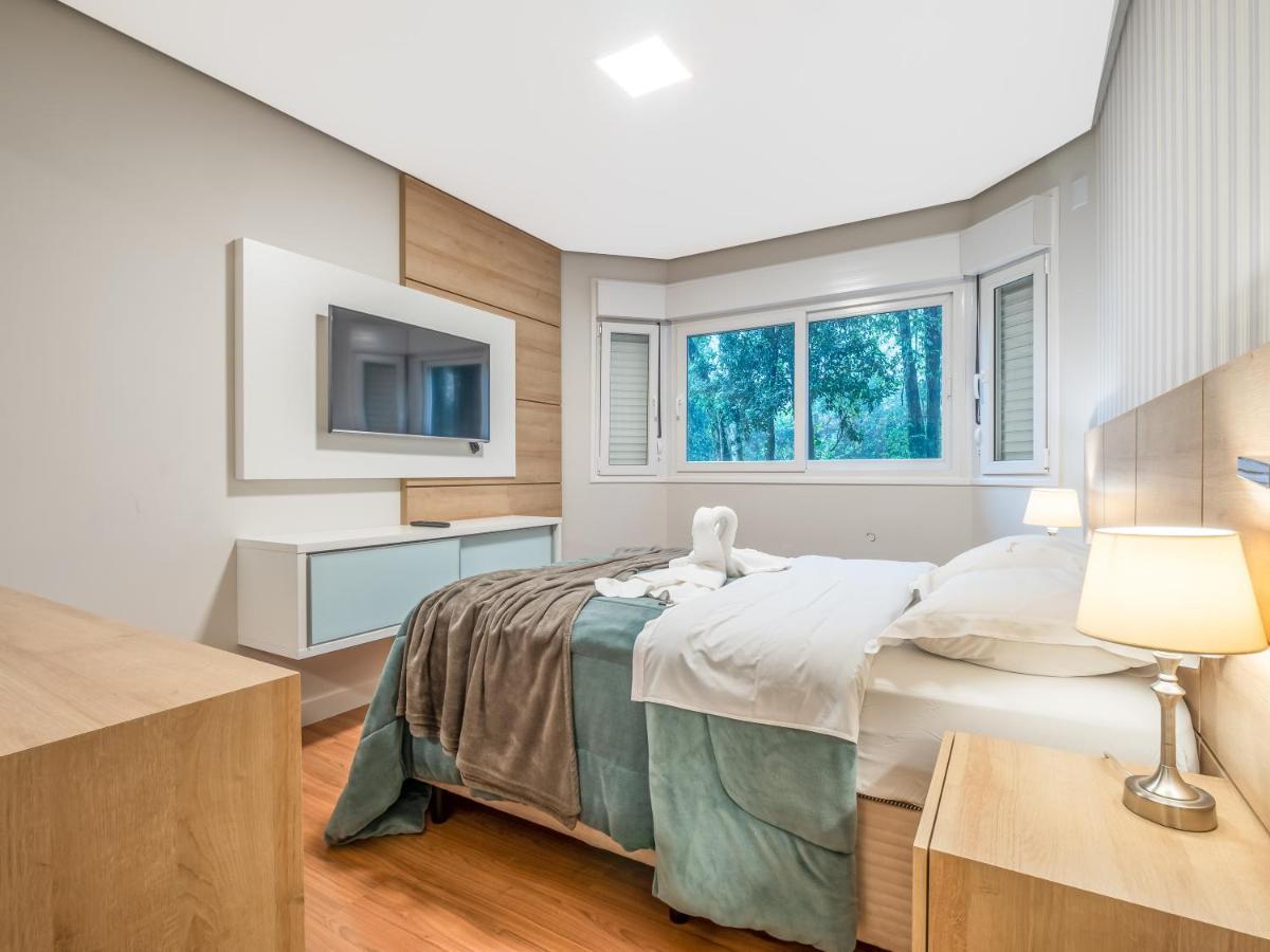 2 Suite, 1 Dormitorio Em Meio A Mata Araucaria A 1,5 Km Centro, Altos De Грамаду Экстерьер фото