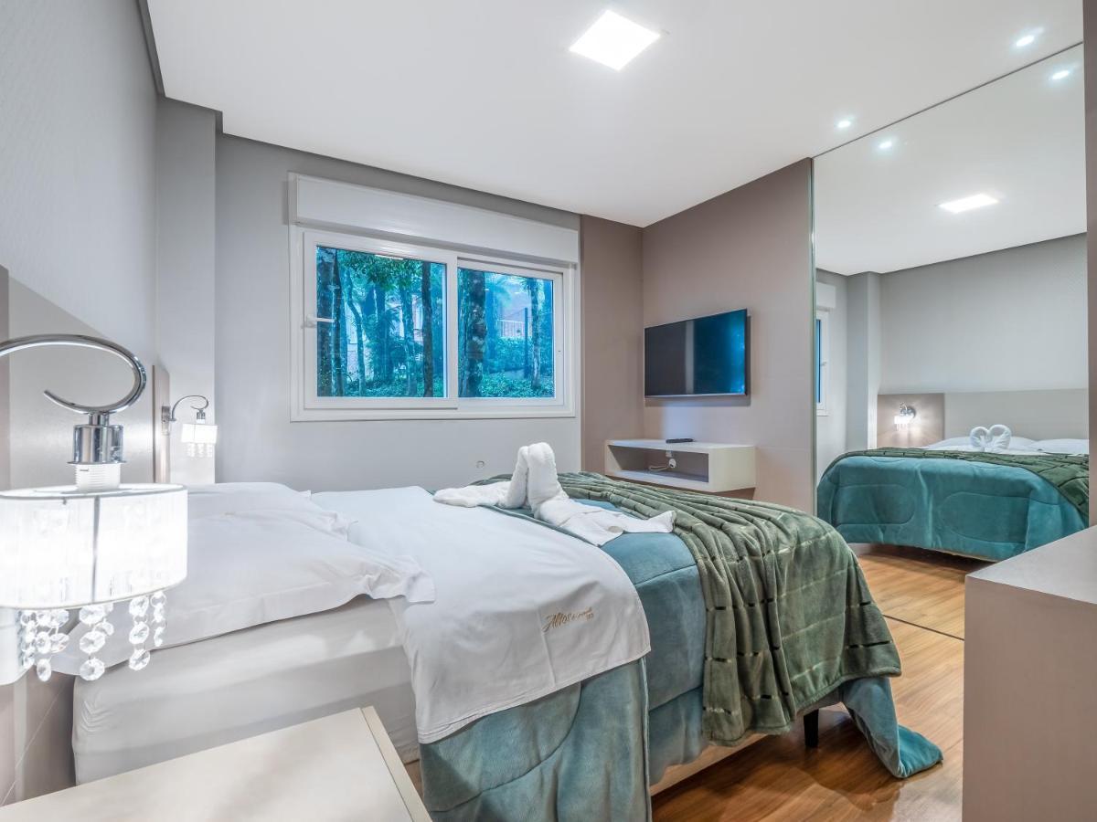 2 Suite, 1 Dormitorio Em Meio A Mata Araucaria A 1,5 Km Centro, Altos De Грамаду Экстерьер фото